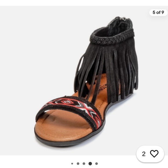 Minnetonka Douthwest Fringe Sandals - Picture 4 of 5